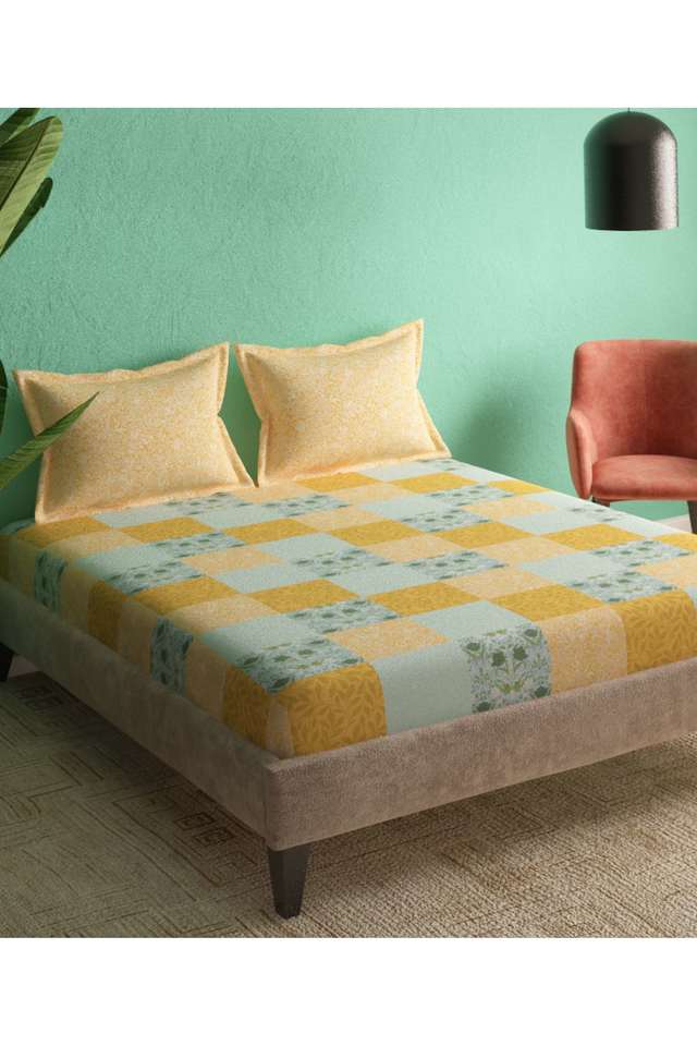 Cadence-Cotton-1-Double-Bedsheet-With-2-Pillow-Covers