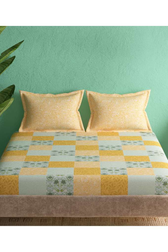 Cadence-Cotton-1-Double-Bedsheet-With-2-Pillow-Covers