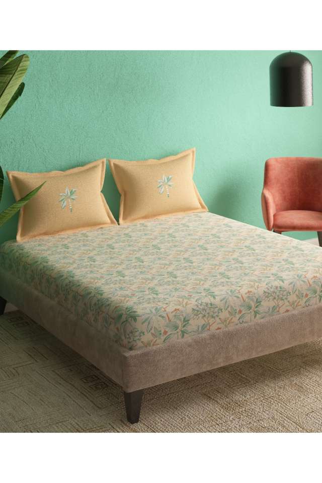 Cadence-Cotton-1-Double-Bedsheet-With-2-Pillow-Covers
