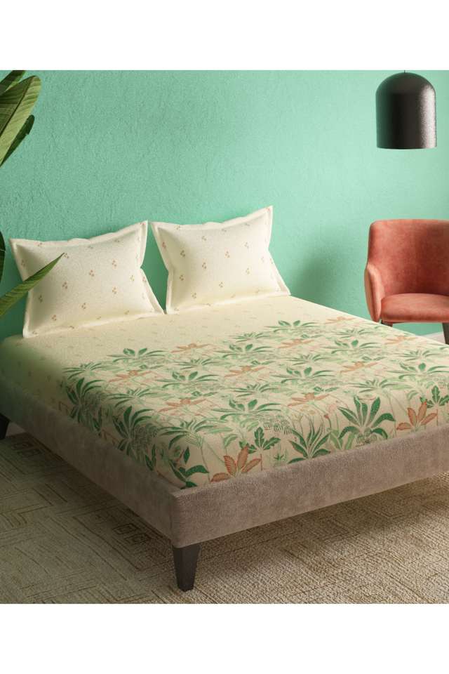 Cadence-Cotton-1-Double-Bedsheet-With-2-Pillow-Covers