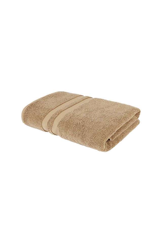 Cloud-Ochre-Color-Bath-Towel