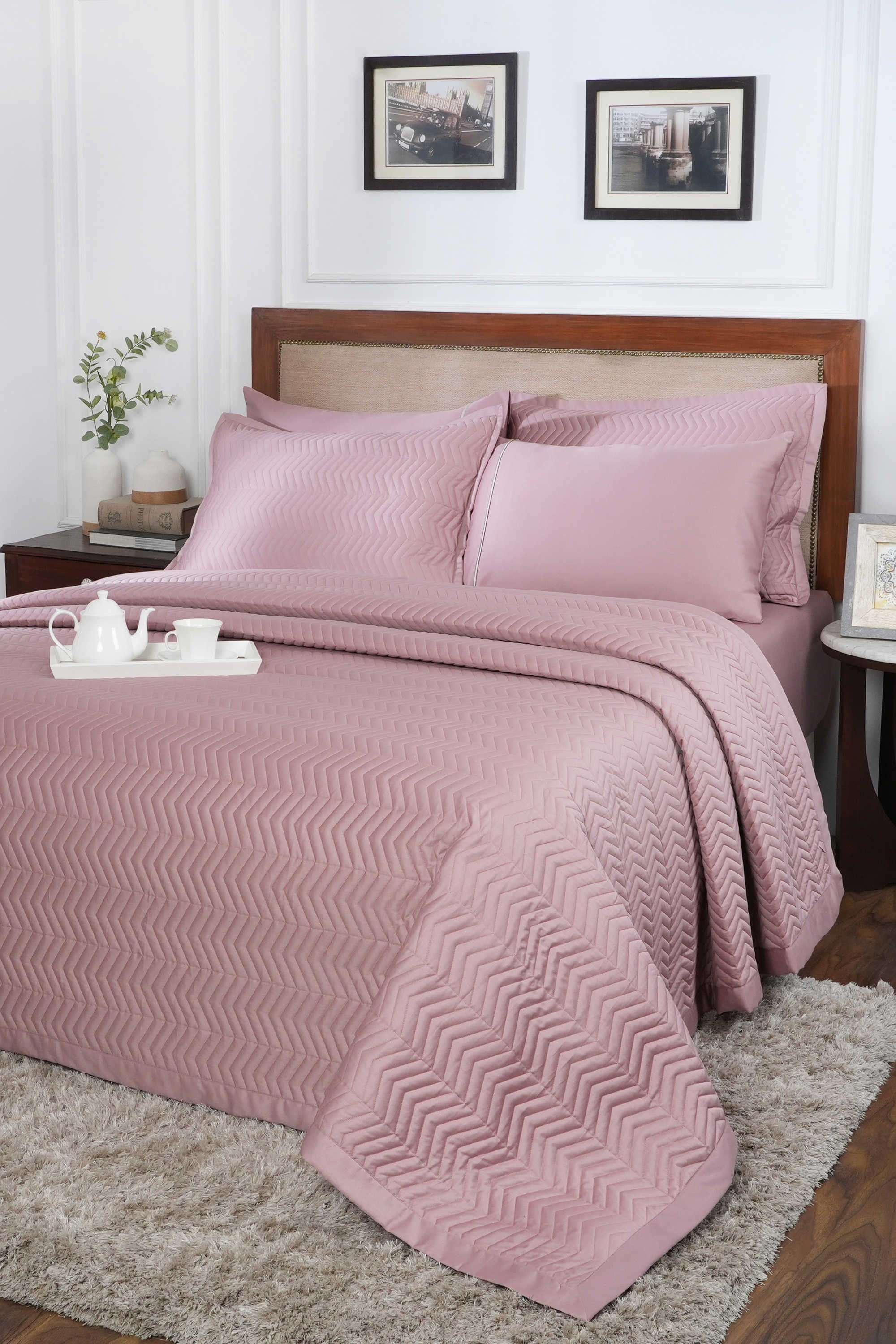 Summer-AC-Room-Cotton-Double-Bed-Soild-Quilt--Quilted-Bed-Cover-(265X228-CM)