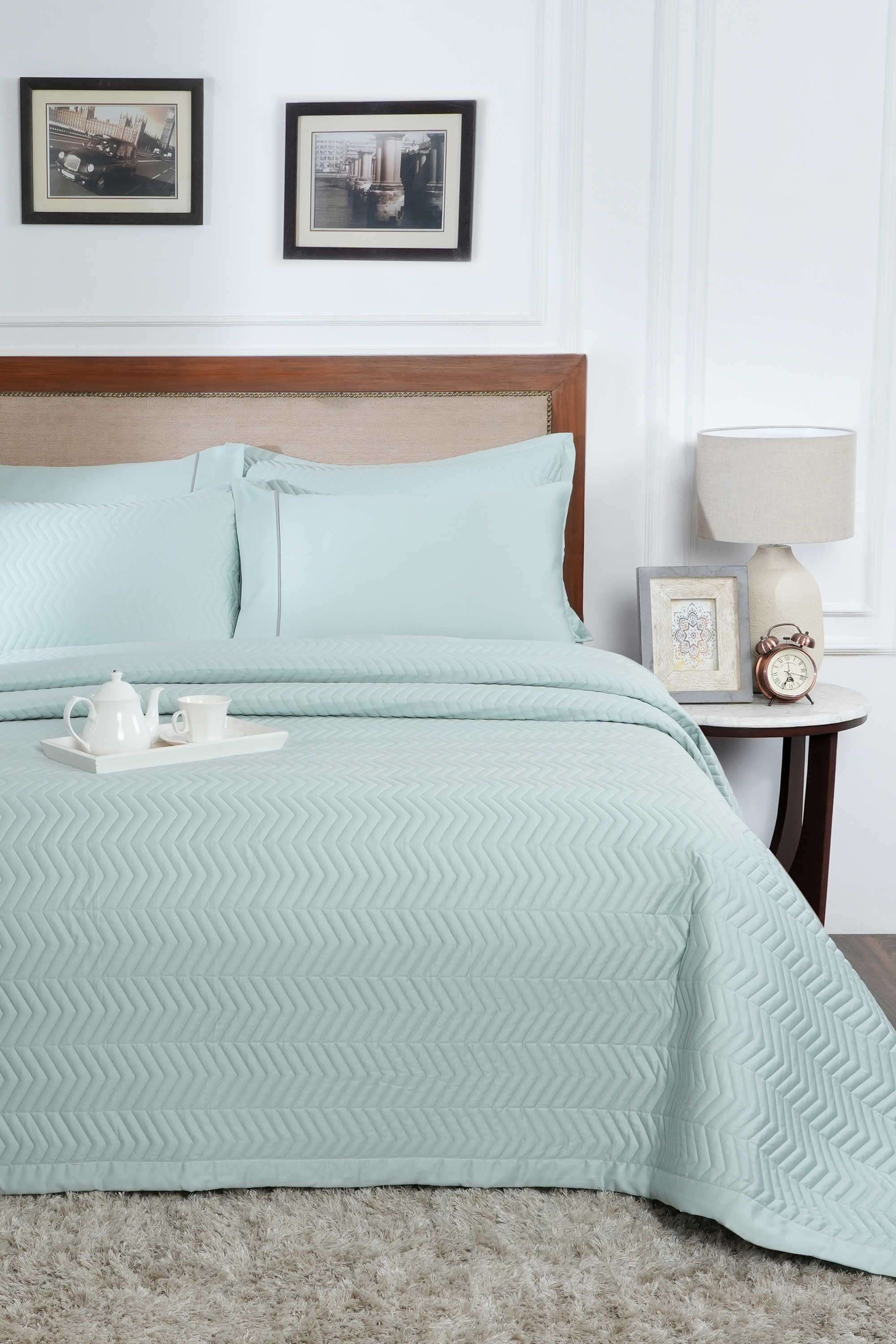 Summer-AC-Room-Cotton-Double-Bed-Soild-Quilt--Quilted-Bed-Cover-(265X228-CM)