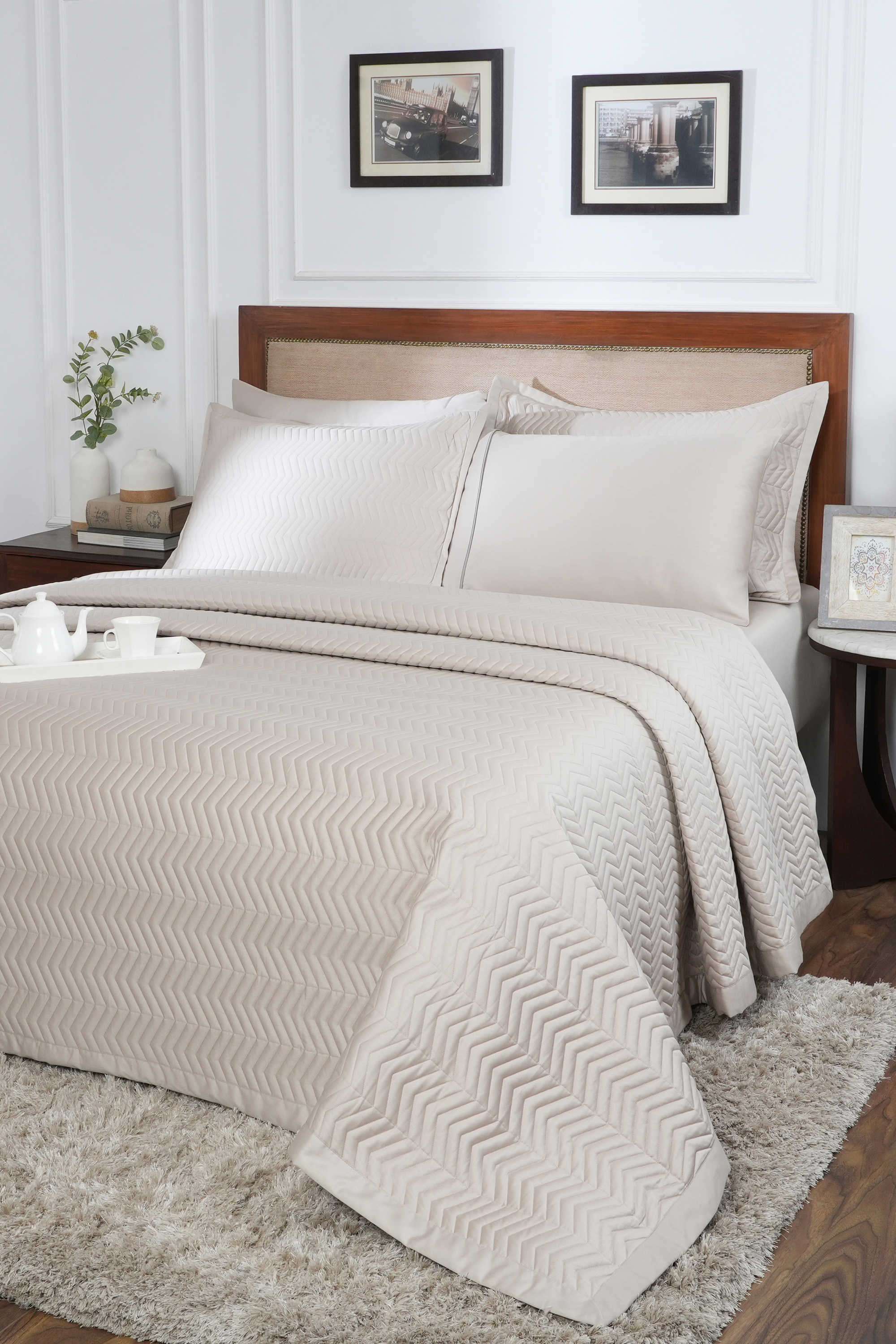 Summer-AC-Room-Cotton-Double-Bed-Soild-Quilt--Quilted-Bed-Cover-(265X228-CM)