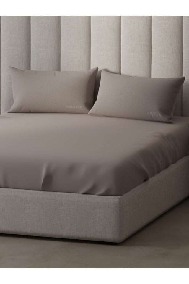 Super-Soft-100--Cotton-Xl-King-Size-Bedsheet-With-2-Pillow-Covers--3Pc-Set-(Echo-300)-Solid-Mauve