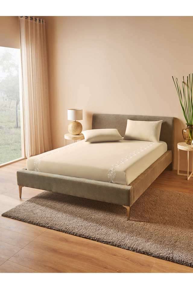 Traditional-180-TC-Cotton-Double-Bedsheet-with-2-Pillow-Covers