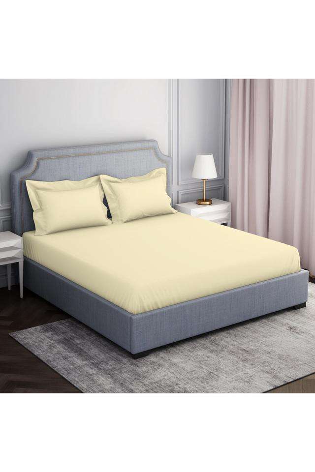 Solid-Skin-Safe-144-TC-Cotton-Fitted-Sheet