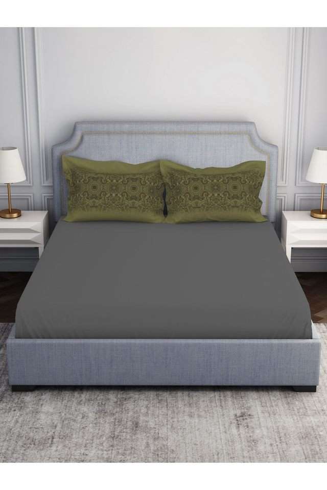Safe-For-Skin-Pearl-Blue-Double-Bedsheets