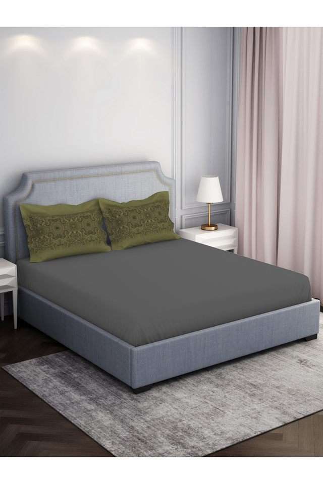 Safe-For-Skin-Pearl-Blue-Double-Bedsheets