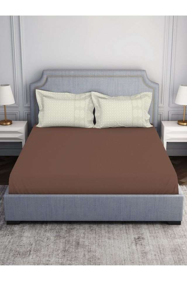 Safe-For-Skin-Vannila-Ice-Double-Bedsheets