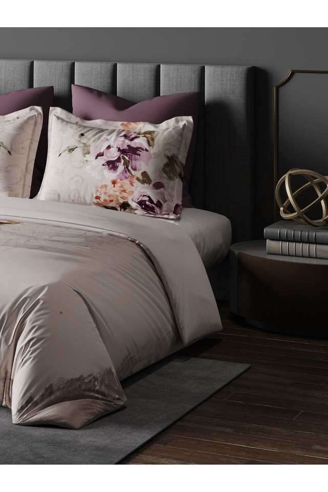 Floral-210-TC-Cotton-Double-Bedsheet-with-2-Pillow-Covers
