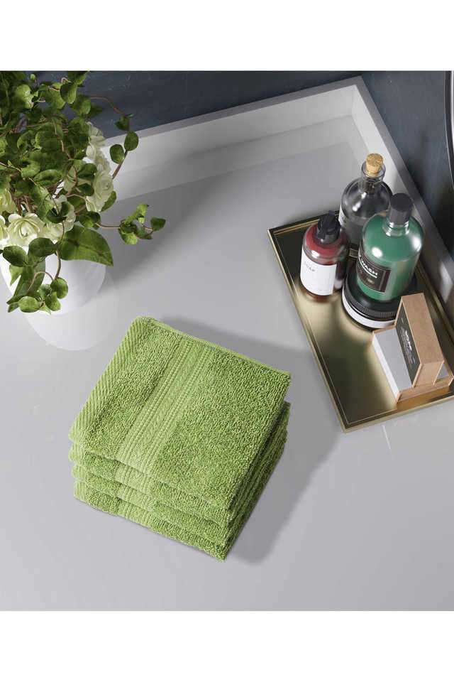 Eva-Olive-Color-Face-Towel