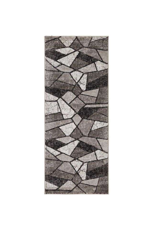 Polypropylene-Abstract-Runner-Charcoal-and-Taupe