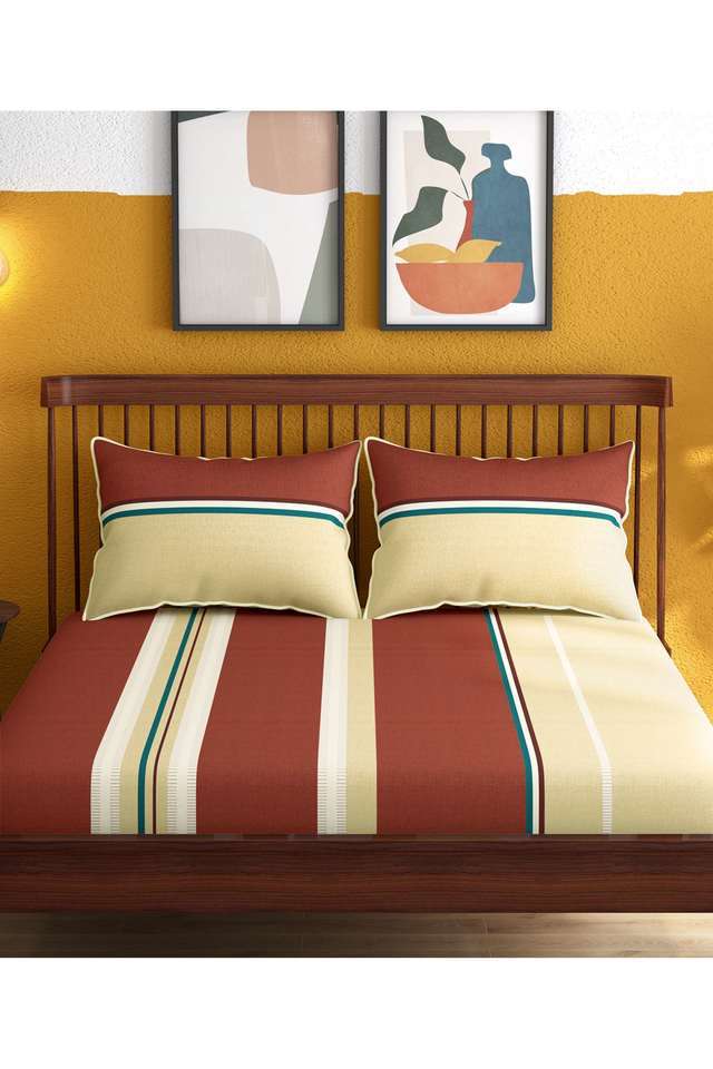 Hashtag-Cotton-1-Fitted-Sheet-with-2-Pillow-Covers