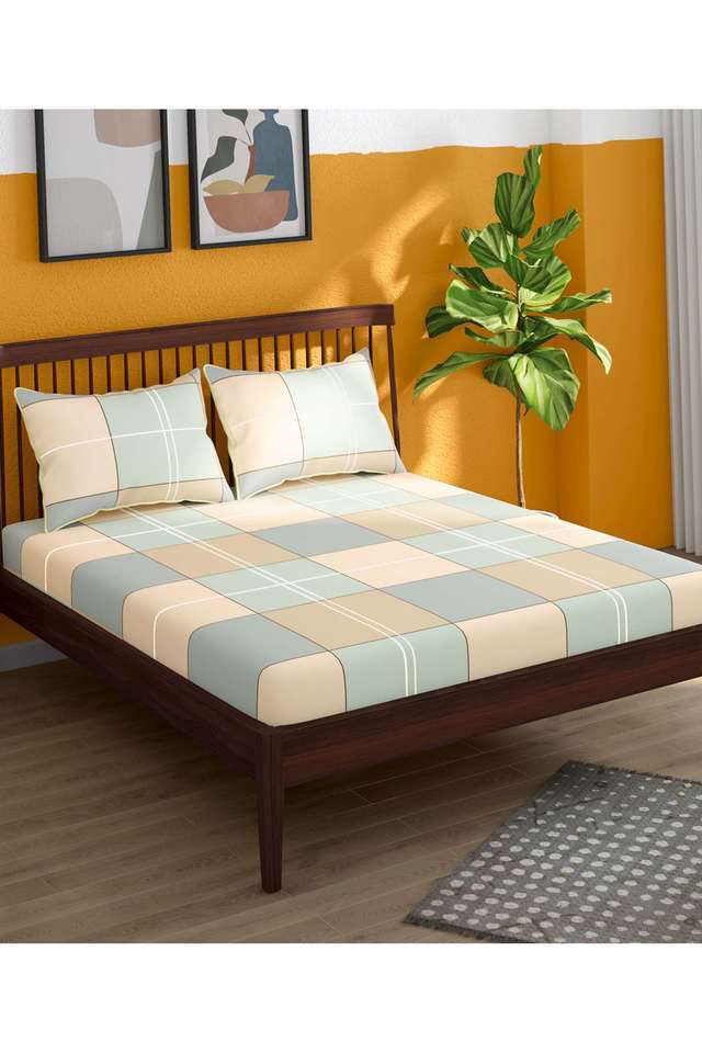 Hashtag-Cotton-1-Double-Bedsheet-With-2-Pillow-Covers