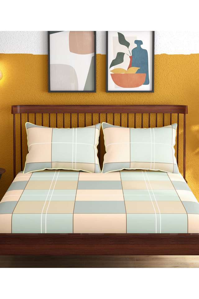 Hashtag-Cotton-1-Double-Bedsheet-With-2-Pillow-Covers