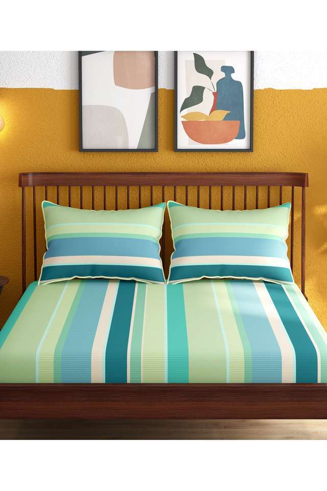 Hashtag-Cotton-1-Fitted-Sheet-with-2-Pillow-Covers