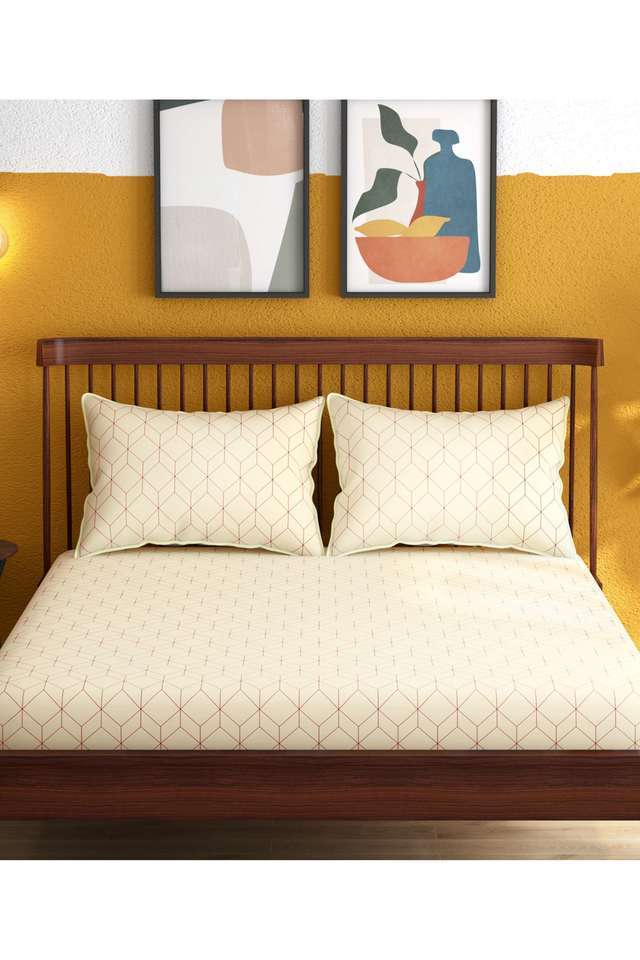 Hashtag-Cotton-1-Fitted-Sheet-with-2-Pillow-Covers
