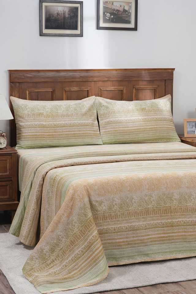 Indigenous-Artisan-King-Bed-Sheet-with-Pillow-Case-108x108-Inch