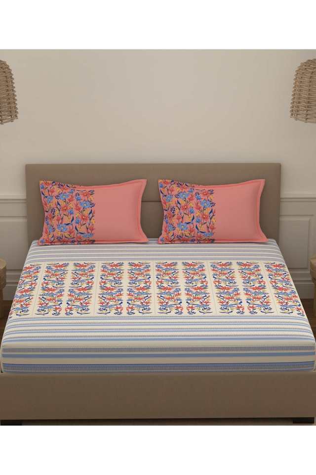 Lavender-Super-King-Size-Bedsheet