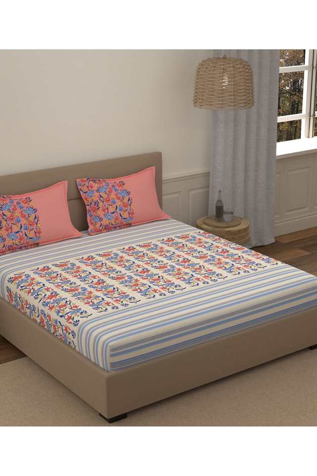 Lavender-Super-King-Size-Bedsheet
