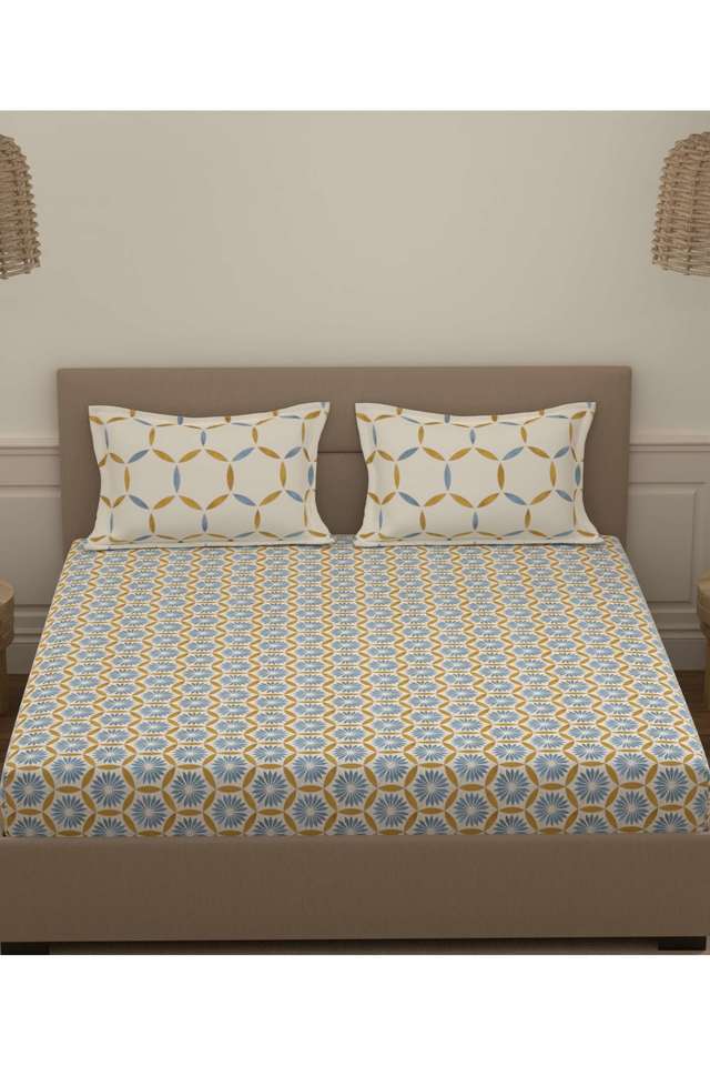 Morning-Glory-King-Size-Fitted-Sheet