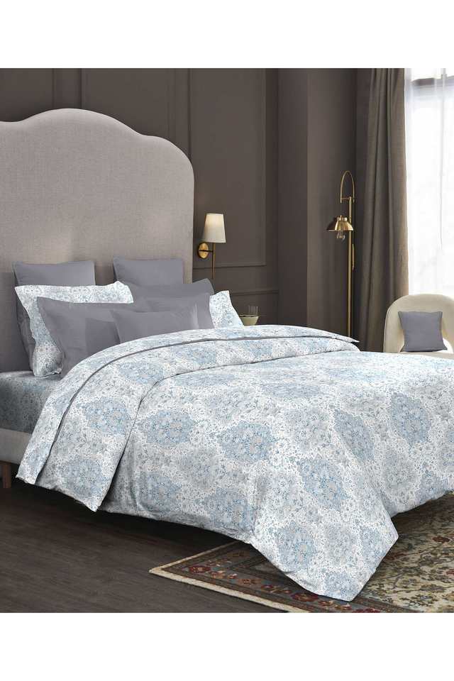 Nectarsoft-Printed-Cotton-400-TC-King-Bedsheet-with-4-Pillow-Covers