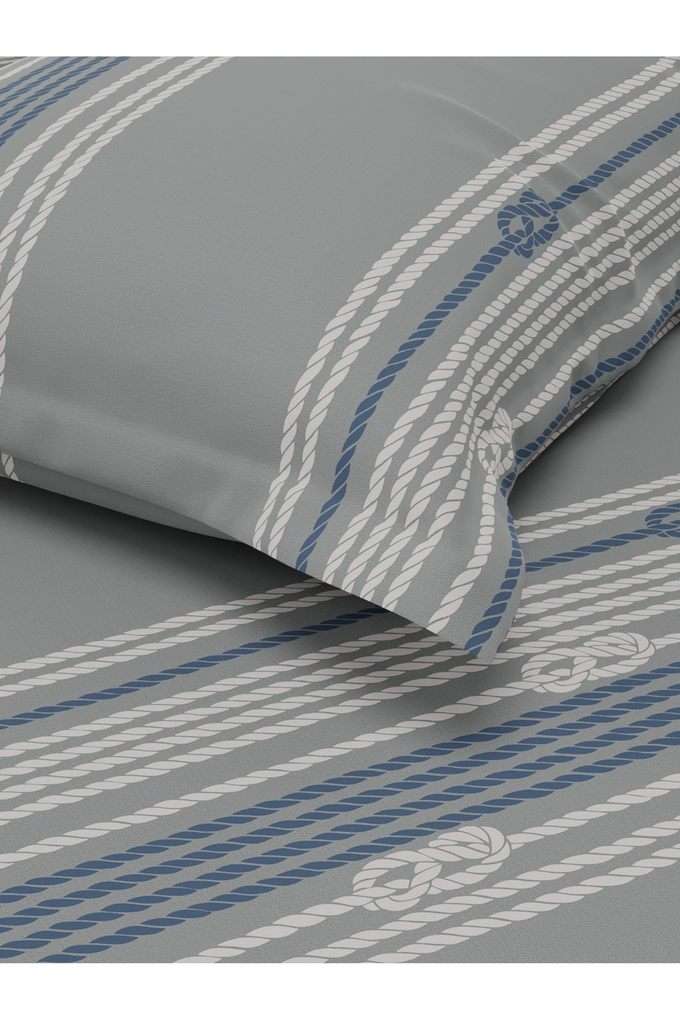 100--Premium-Cotton-Single-Bedsheet-With-1-Pillow-Cover--2pc-set-(ocean-view)-ornamental-grey/blue