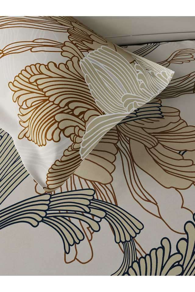 Modern-180-TC-Cotton-Double-Bedsheet-with-2-Pillow-Covers