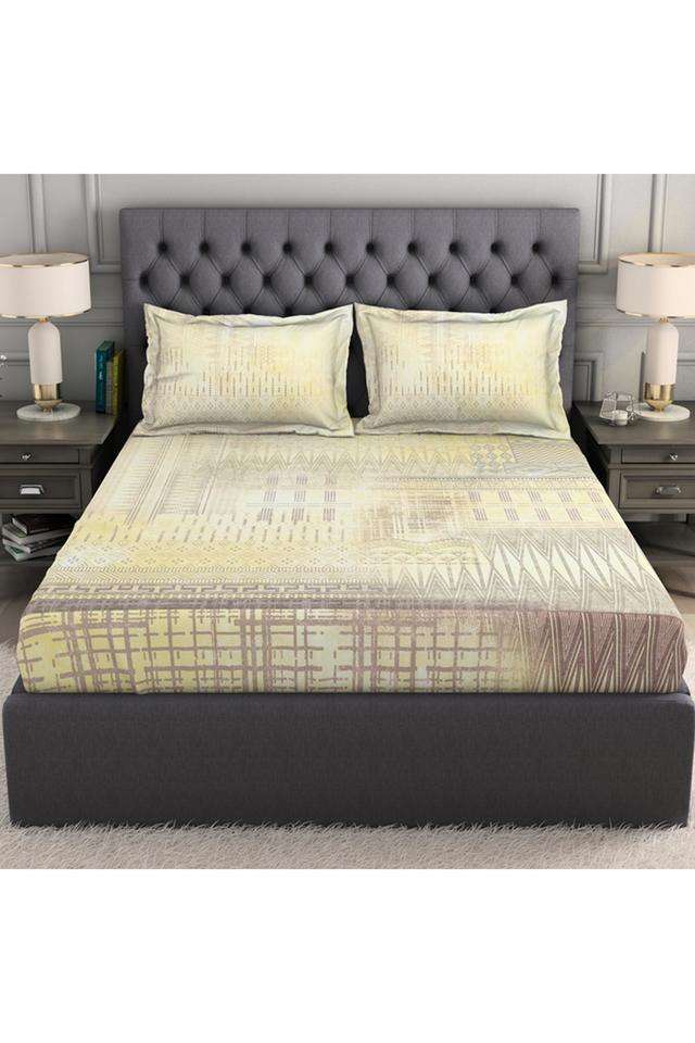 Geometric-Skin-Safe-180-TC-Cotton-Fitted-Sheet