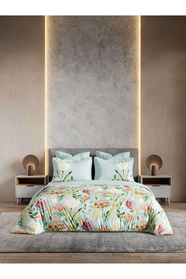 Traditional-400-TC-Cotton-Double-Bedsheet-with-2-Pillow-Covers