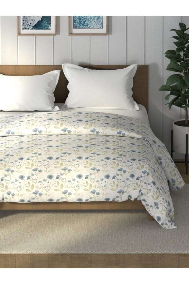 Super-Soft-100--Cotton-Fabric-Comforter-For-All-Weather--1Pc-Double-Size-(Raymarine)-Floral-Vesselgrey