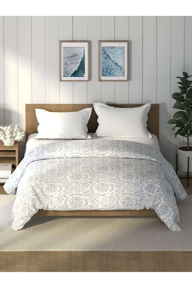 Super-Soft-100--Cotton-Fabric-Comforter-For-All-Weather--1Pc-Double-Size-(Raymarine)-Floral-Vesselgrey