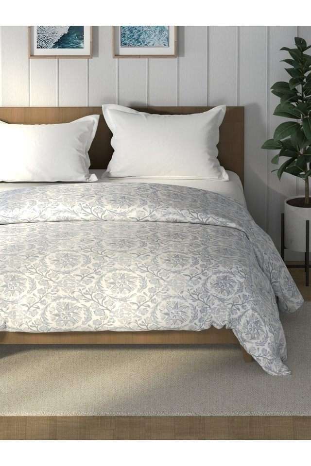 Super-Soft-100--Cotton-Fabric-Comforter-For-All-Weather--1Pc-Double-Size-(Raymarine)-Floral-Vesselgrey