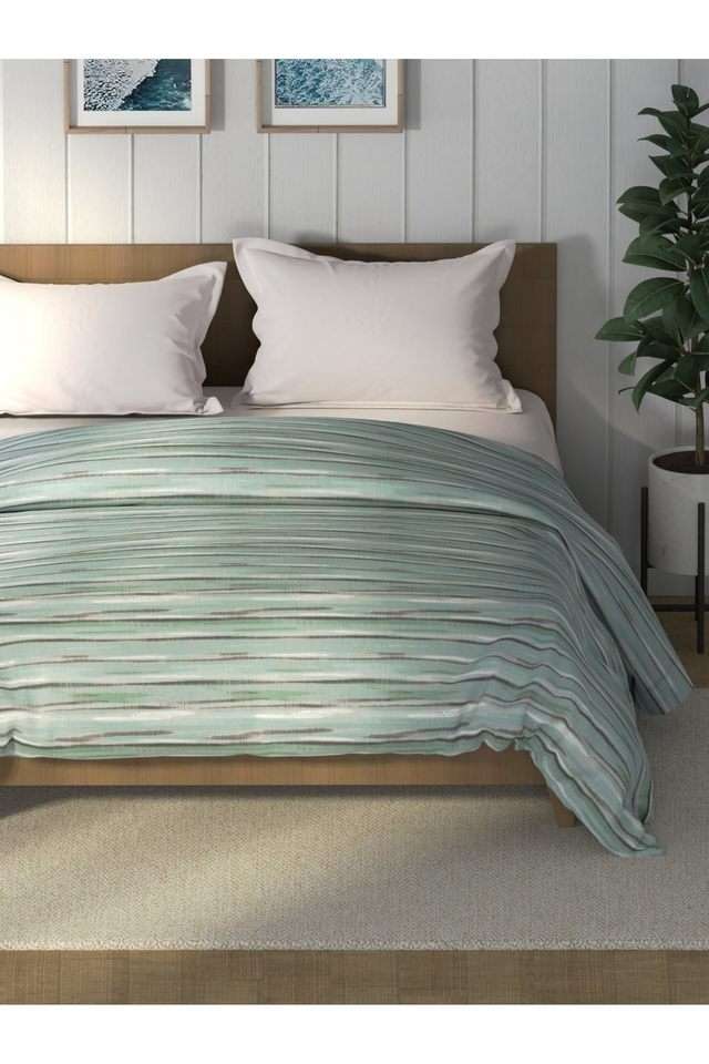 Super-Soft-100--Cotton-Fabric-Comforter-For-All-Weather--1Pc-Double-Size-(Raymarine)-Abstract-Seagreen