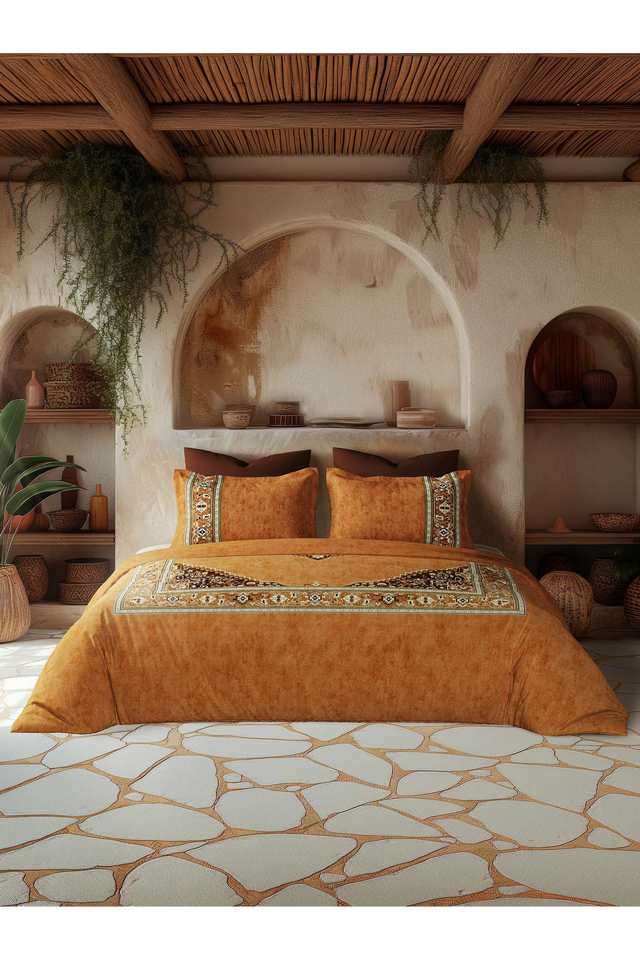 Traditional-Micro-Fiber-144-TC-Poly-Cotton-Bed-In-A-Bag