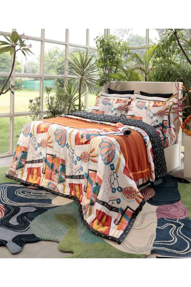 Shivan-and-Naresh-Printed-400-TC-Cotton-Double-Bedsheet-&-4-Pillow-Covers