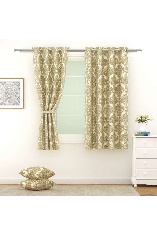 Grey-Ethnic-Motif-80--Blackout-Polyester-Plain-Weave-Sigma-Window-Curtain