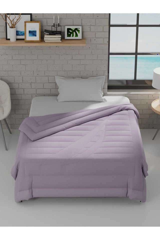Ultra-Soft-Luxurious-Comforter-For-All-Weather--1Pc-Single-Size-Signature-Solid-Mauve