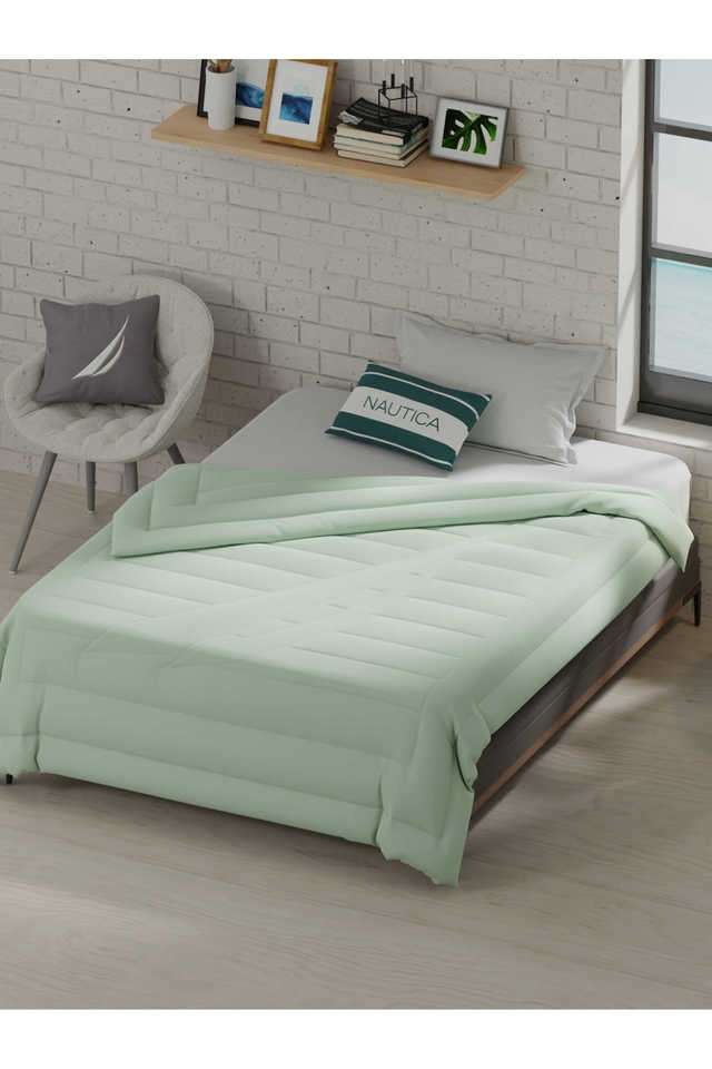 Ultra-Soft-Luxurious-Comforter-For-All-Weather--1Pc-Single-Size-Signature-Solid-Olive