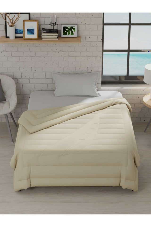 Ultra-Soft-Luxurious-Comforter-For-All-Weather--1Pc-Single-Size-Signature-Solid-Pearl