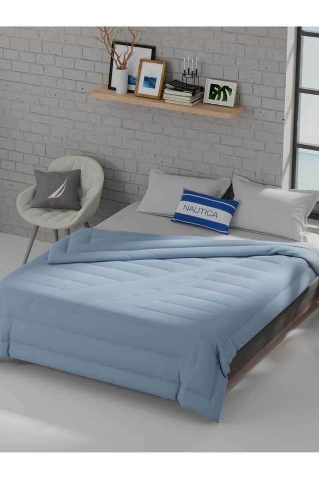 Ultra-Soft-Luxurious-Comforter-For-All-Weather--1Pc-Double-Size-Signature-Solid-Jeanblue