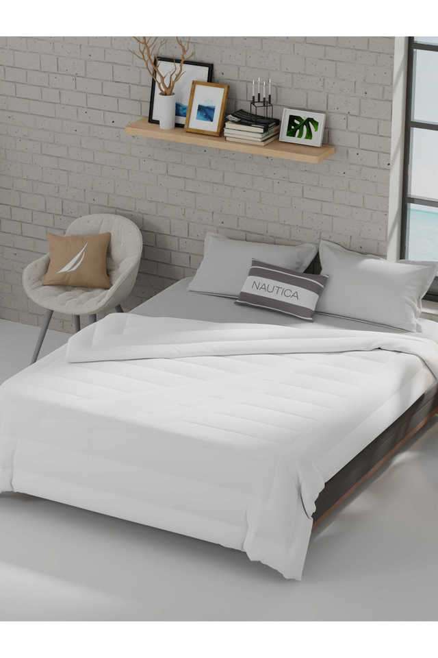 Ultra-Soft-Luxurious-Comforter-For-All-Weather--1Pc-Double-Size-Signature-Solid-White