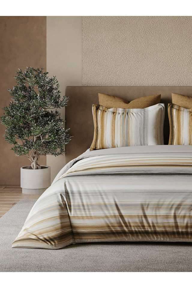 Modern-180-TC-Cotton-Double-Bedsheet-with-2-Pillow-Covers