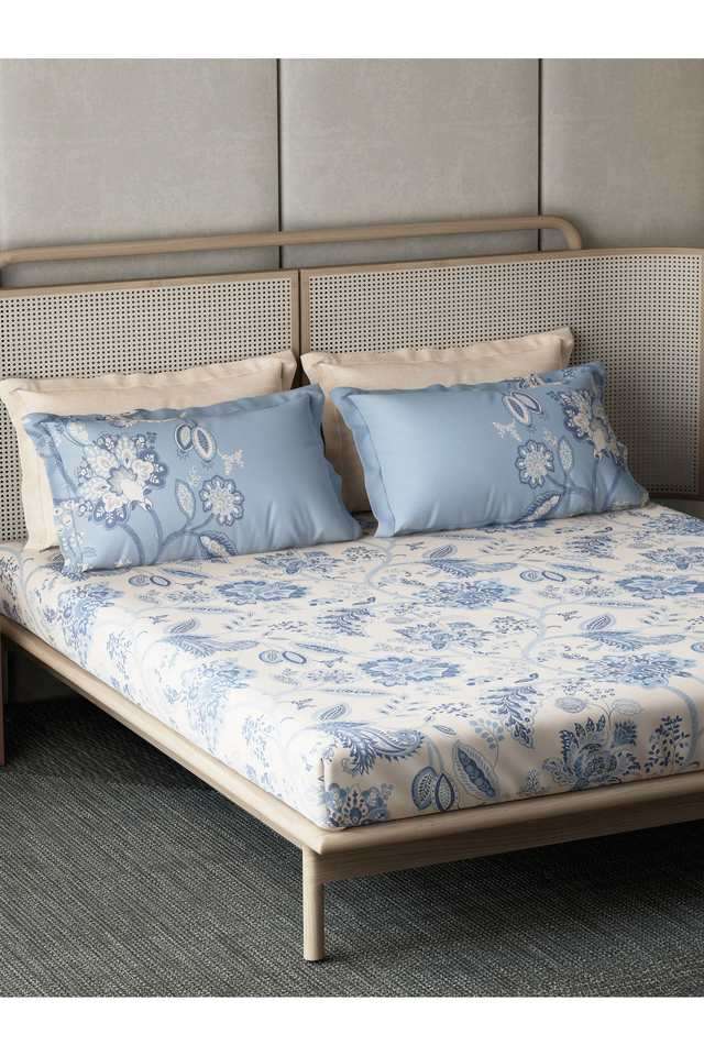 Traditional-180-TC-Cotton-Double-Bedsheet-with-2-Pillow-Covers