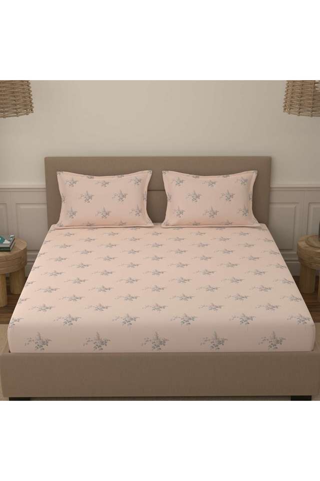 Whispering-Tales-Cotton-Double-Bedsheet-with-2-Pillow-Covers