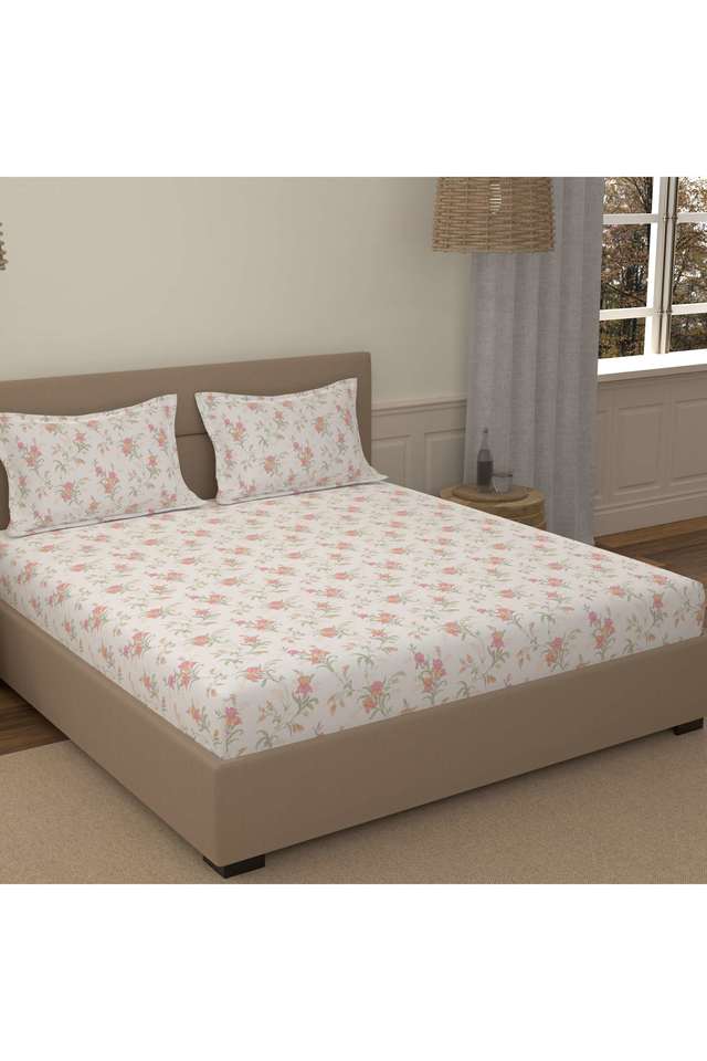 Whispering-Tales-Cotton-1-Double-Bedsheet-With-2-Pillow-Covers