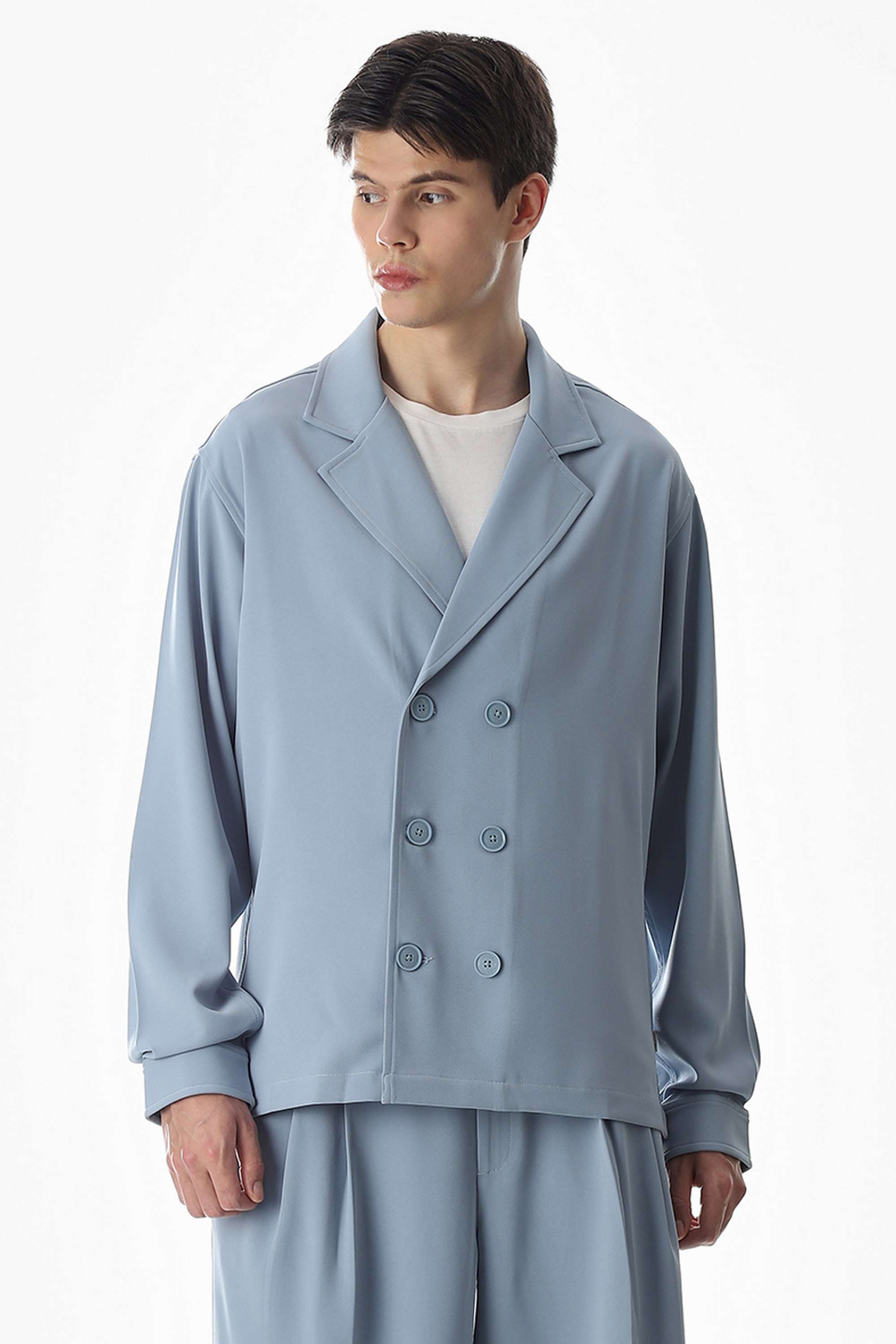 Solid-Polyester-Men-s-Shirt
