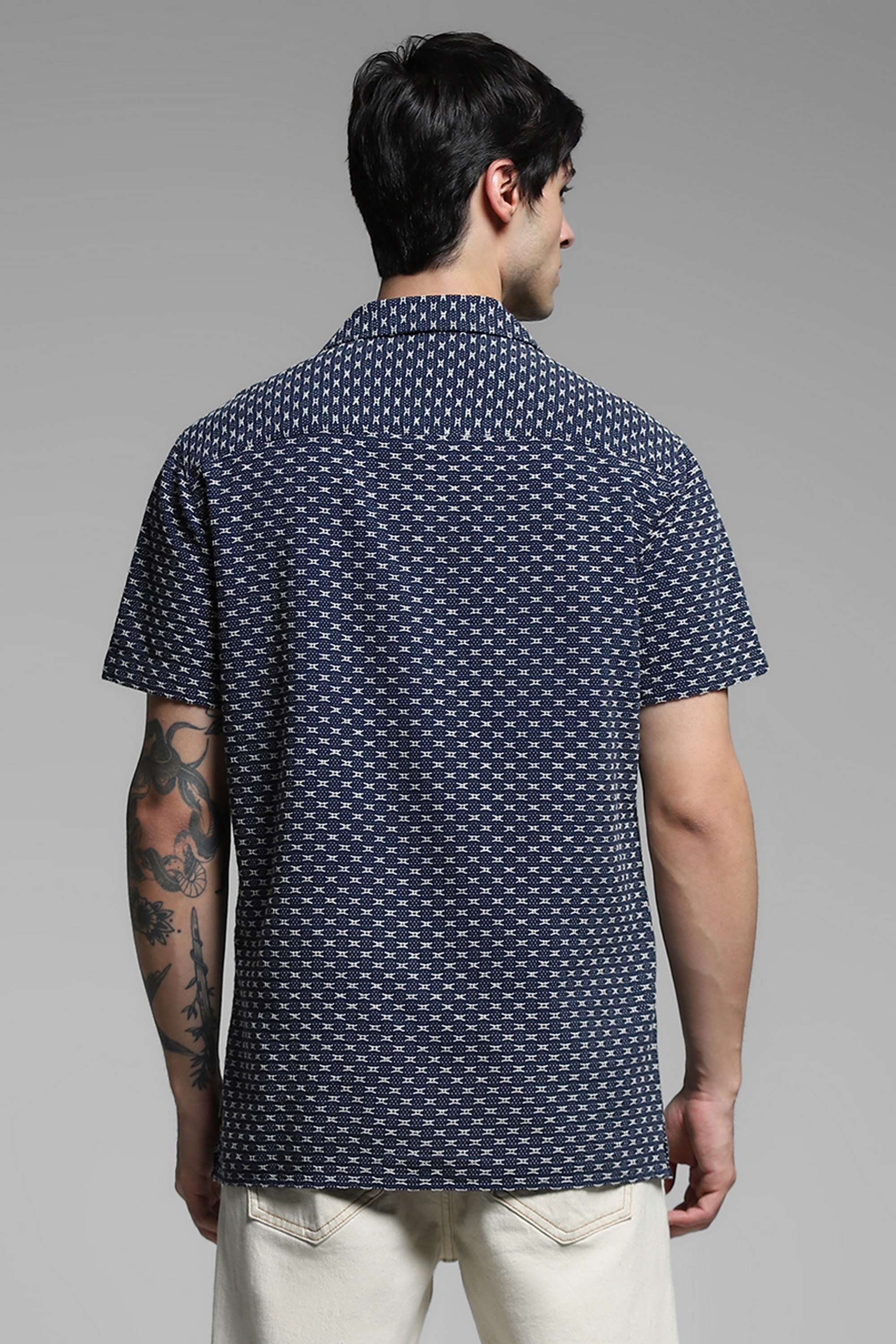 Solid-Cotton-Men-s-Shirt