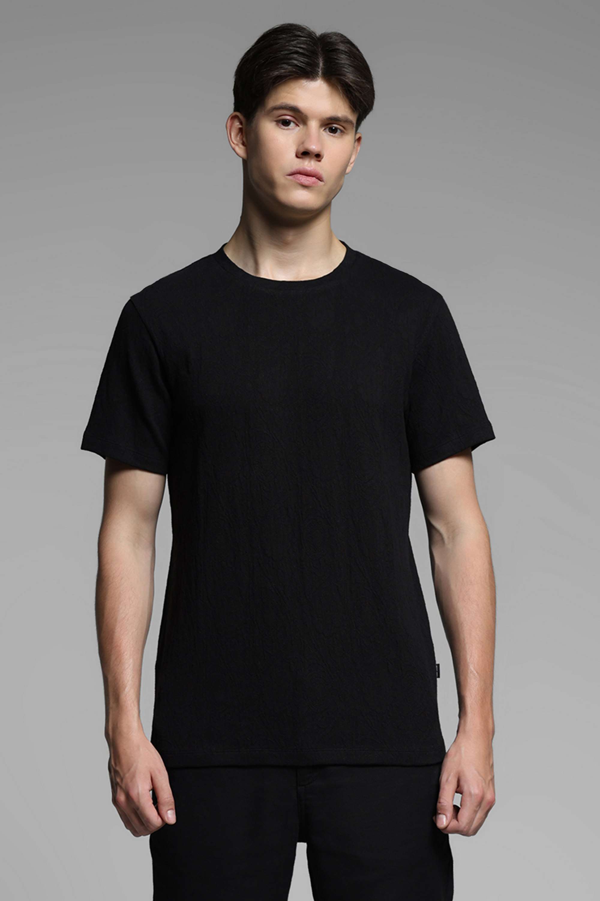 Textured-Cotton-Men-s-T-Shirt